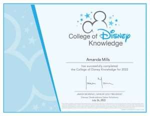 College of Disney Knowledge